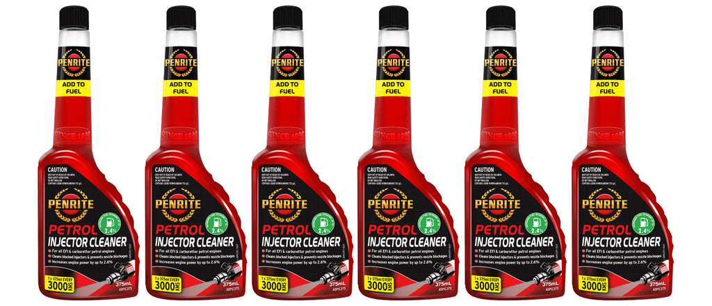 6 X Penrite Petrol Injector Cleaner 375mL - ADPIC375  (Six Pack)