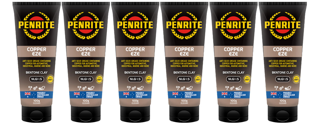 6 x Penrite Copper Eze Anti-Seize Grease 100g CEZE0001  (Box)