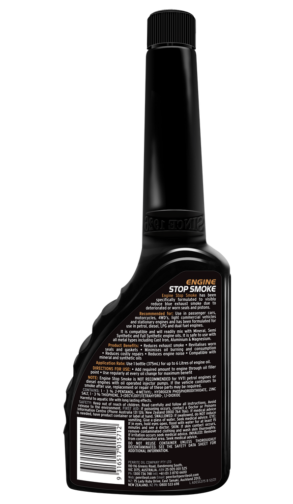 Penrite Engine Stop Smoke 375ml - ADESS375