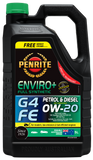 Penrite Enviro+ G4 0W-20 Engine Oil 5L - EPLUSG4FE005