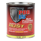 POR-15 Semi-Gloss Black Rust Preventive Paint  - 473 ML - POR45408