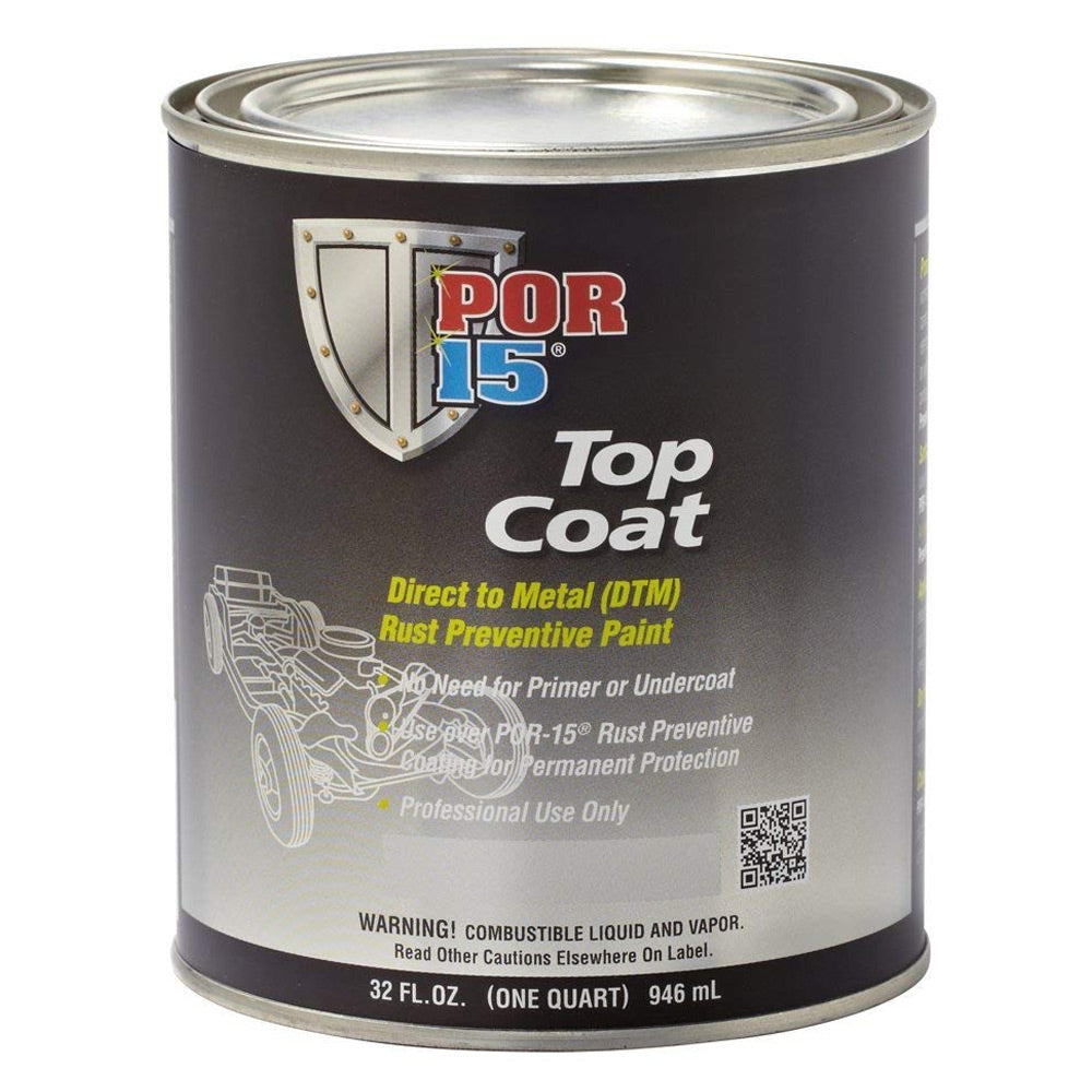 POR-15 Top Coat Silver 3.78 L - POR46001