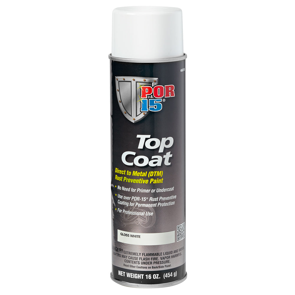 POR-15 Top Coat White Aerosol 397 G - POR46818