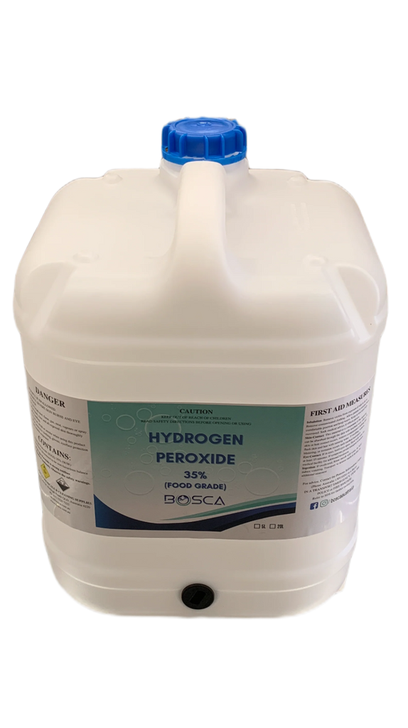 35% Hydrogen Peroxide Food Grade - Bosca Chemicals