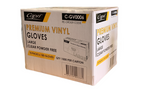 Capri Premium Vinyl Gloves Powder Free Large Clear 1000 Pcs (10 X 100pcs) C-GV0006
