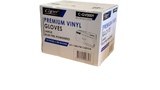 Capri Premium Vinyl Blue Gloves Pre-Powdered  Large 1000 Pcs (10 X 100pcs)- C-GV0009