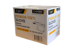Capri Premium Vinyl Gloves Powder Free Medium Clear 1000 Pcs (10 X 100pcs) C-GV0005