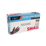 Capri Premium Vinyl Blue Gloves Powder Free Small 100 Pcs- C-GV0010