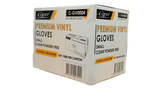 Capri Premium Vinyl Gloves Powder Free Small Clear 1000 Pcs (10 X 100pcs)- C-GV0004