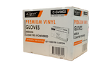Capri Vinyl Powdred glvoes Medium Clear 1000 Pcs - Bosca Chemicals