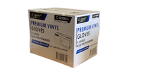 Capri Vinyl Pre powdered X Large Gloves C-GV0015