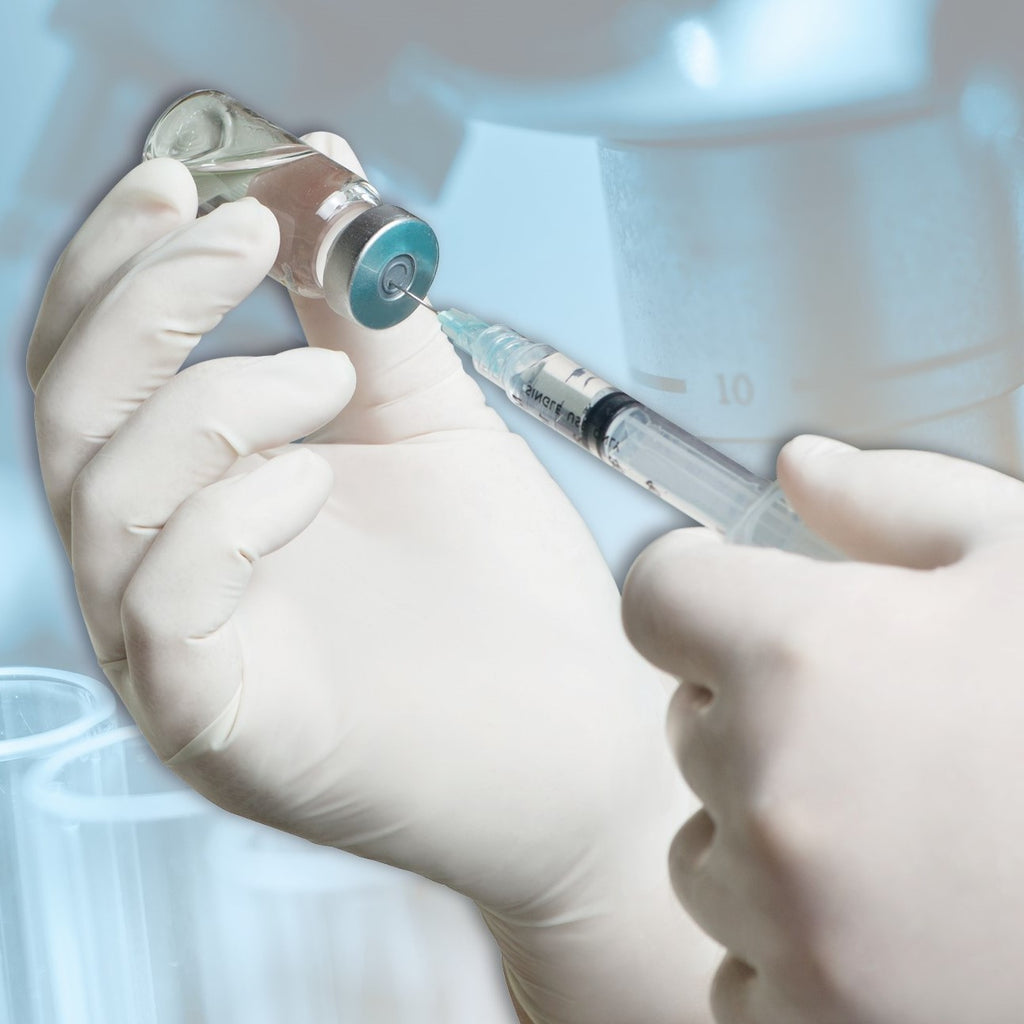 Bastion Powder Free Latex Gloves 100 Pcs - Large