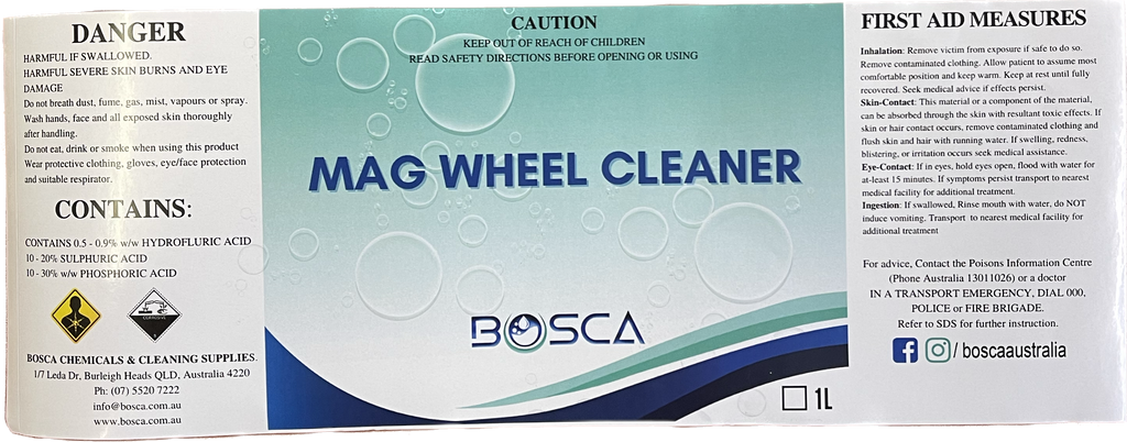 Bosca Mag wheel Cleaner 1L - Ready Use