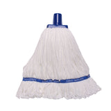 Sabco Professional 350g Premium Grade Microfibre Round Mop Head Blue - Bosca Chemicals & Cleaning Supplies