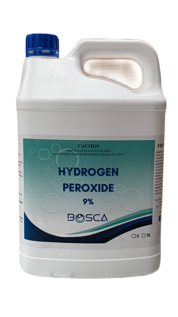 9% Hydrogen peroxide H2O2 Disinfectant All Purpose Cleaner 5L