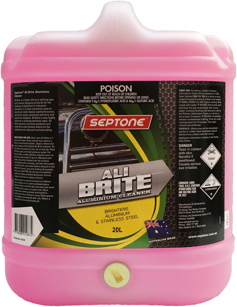Septone Ali Brite 20L - Bosca Chemicals & Cleaning Supplies