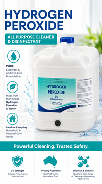 3% Hydrogen peroxide H2O2 Disinfectant 20L - Food Grade