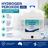 6% Hydrogen peroxide H2O2 Disinfectant 20L - Food Grade