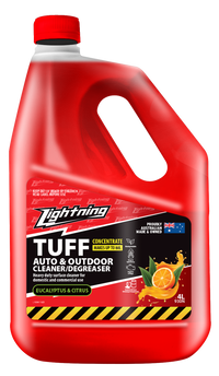Lightning Tuff 4L - Citrus & Euclayptus Cleaner Degreaser Concentrate