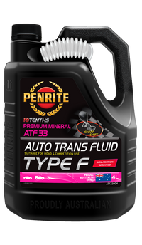 Penrite ATF 33 Type F Automatic Transmission Fluid 4L - ATF33004
