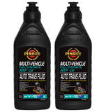 2 X Penrite ATF LV Multi Vehicle Automatic Transmission Fluid 1L - ATFLV001 (Twin Pack)