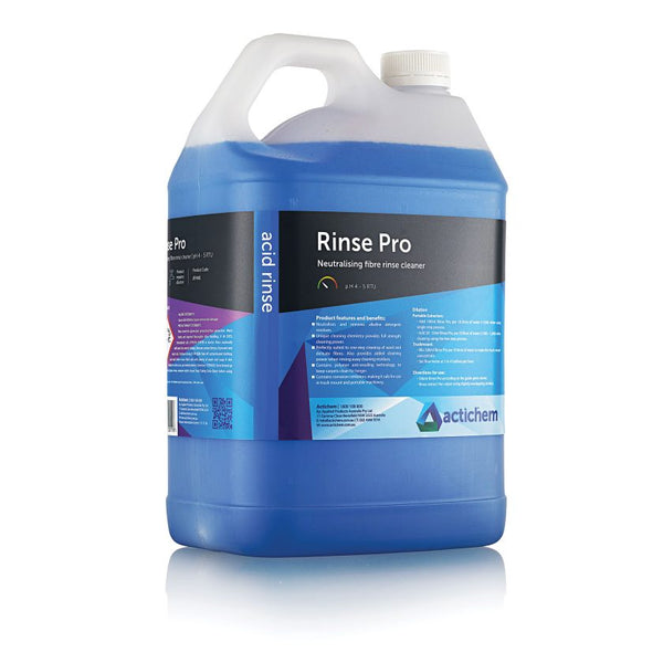 Tmf Acid Rinse Actichem Rinse Pro- Acid rinse and Cleaner for Steam Cleaning 5L