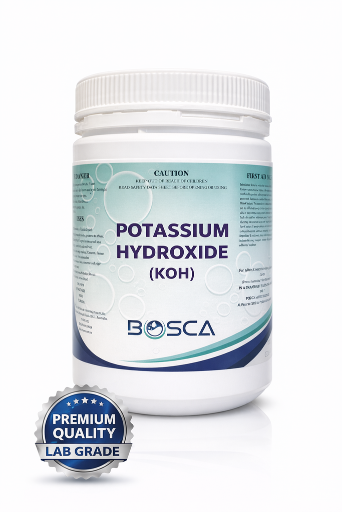 Potassium Hydroxide Caustic Potash Flakes  (KOH) 1KG