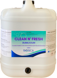 Clean N' Fresh 5IN1 Disinfectant And Cleaner 20L - Bubblegum