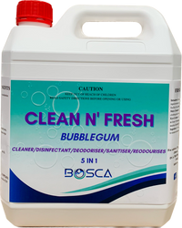 Clean N' Fresh 5IN1 Disinfectant And Cleaner 4L - Bubblegum