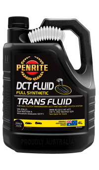 Penrite DCT Fluid Dual Clutch Transmission Fluid 4L - DCTF004
