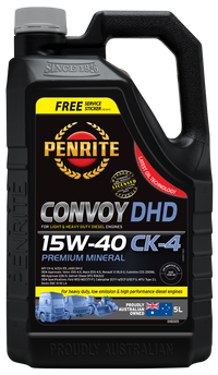 Penrite Diesel HD SAE 15W-40 Cj-4-Sm Engine Oil 5L - DHD005