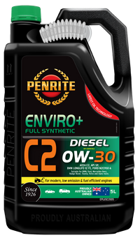 Penrite Enviro+ C2 0W-30 Engine Oil 5L - EPLUSC2005