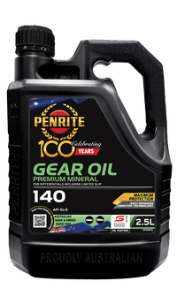 Penrite Gear Oil 140 (Mineral) 2.5L - GO1400025