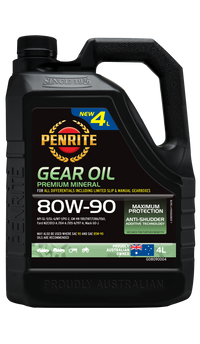 Penrite Gear Oil Mineral 80W-90 4L GO8090004