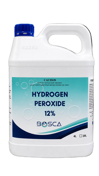 12% Hydrogen peroxide H2O2 Disinfectant All Purpose Cleaner 4L - Free Shipping!!