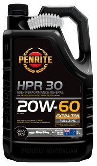 Penrite HPR 30 SAE 20W-60 Engine Oil 5L - HPR30005