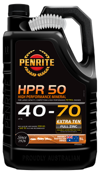 Penrite HPR 50 40-70 Sl Engine Oil 5L- HPR50005
