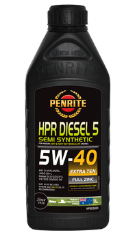 Penrite HPR Diesel 5 SAE 5W-40 Engine Oil 1L - HPRD5001