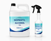70% Isopropyl Alcohol IPA Isopropanol Rubbing Alchol 5L+Free Empty Bottle! Free shipping