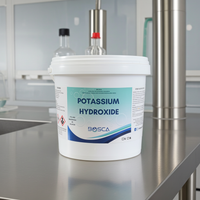 Potassium Hydroxide Caustic Potash Flakes  (KOH) 4Kg