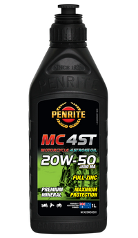 Penrite MC-4ST 4 Stroke Oil Mineral 20W-50 1L - MC420W50001