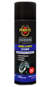 P26 BRAKE & PARTS CLEANER AEROSOL 400ml - P26BAPC0004