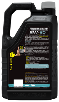 Penrite Everyday 5W-30 Mineral Engine Oil 5L - PMO05005