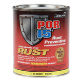 POR-15 Semi Gloss Black Rust Preventive Paint - 946 ML - POR45404