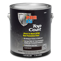 POR-15 Top Coat Gloss Black 3.78 L - POR45801