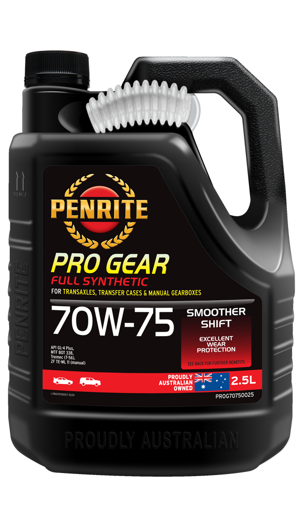 Penrite Pro Gear 70W-75 Gear Oil 2.5L - PROG70750025
