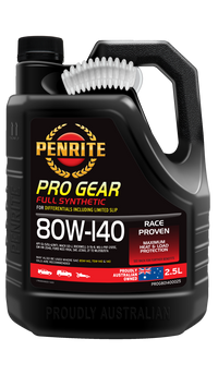 Penrite Pro Gear 80W-140 Gear Oil 2.5L - PROG801400025
