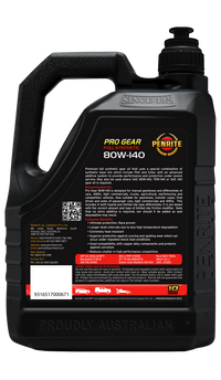 Penrite Pro Gear 80W-140 Gear Oil 2.5L - PROG801400025
