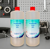 2 x 85% Phosphoric Acid 1L - Food Grade Orthophosphoric Rust Remover (Twin Pack)