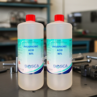 2 x 85% Phosphoric Acid 1L - Food Grade Orthophosphoric Rust Remover (Twin Pack)